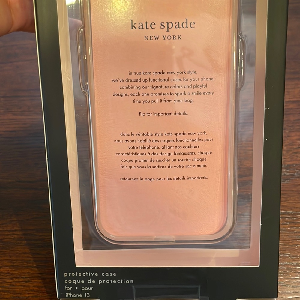 NIB ♠️ iPhone 13/14/15 Phone Case ♠️ Kate Spade - Picture 4 of 6